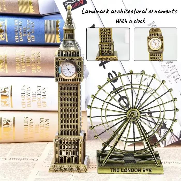 Modèle du Big Ben, monument emblématique mondial