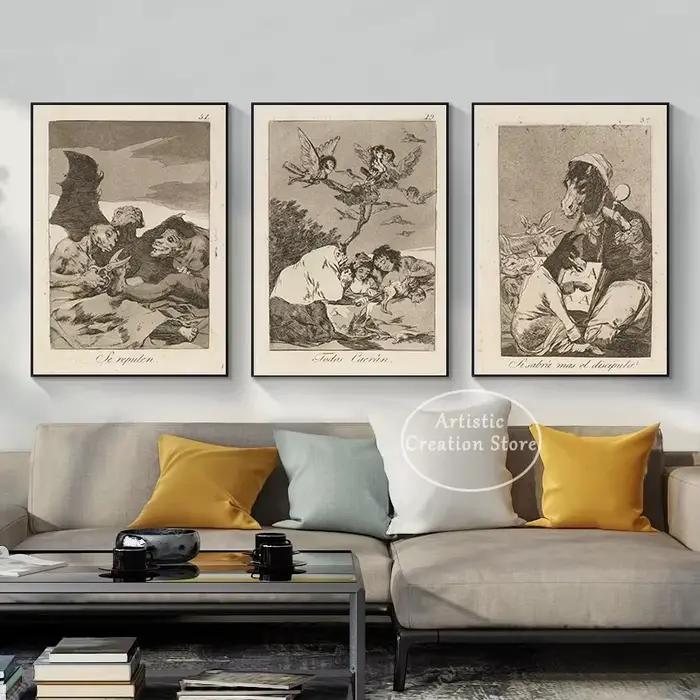 Collection de sorcellerie par Francisco De Goya