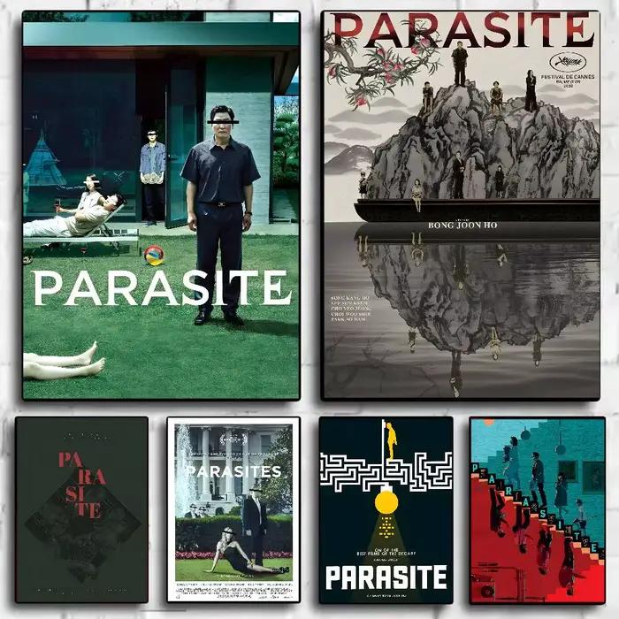 Affiche de films coréens p-parasite HD