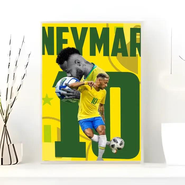 Affiche autocollante N-Neymars pour athlètes