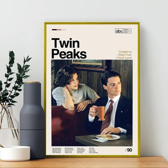 Affiche de série télévisée Twin Peaks
