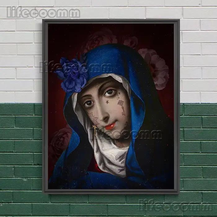 Toile d'art mural gothique abstrait