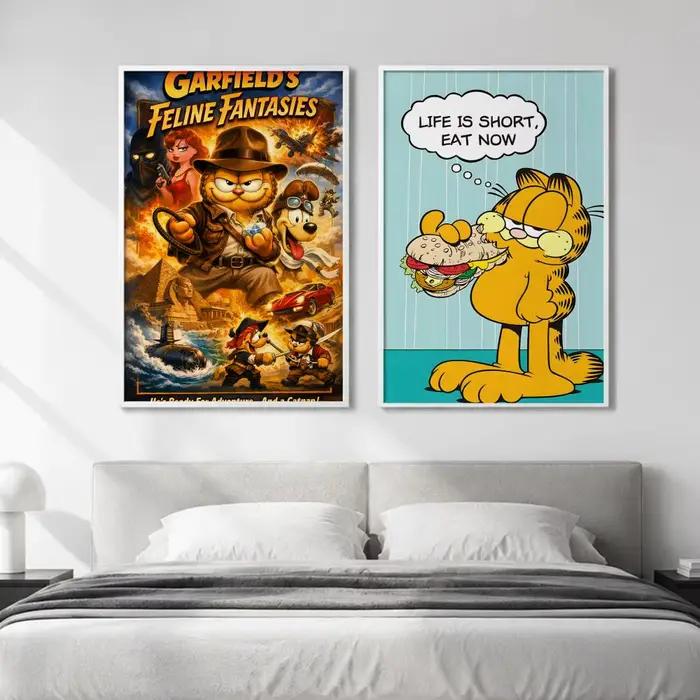 Affiche de bande dessinée G-Garfield the C-Cat