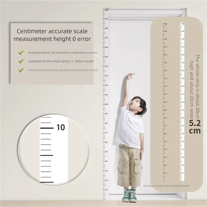 Autocollant de mesure de hauteur de 2M