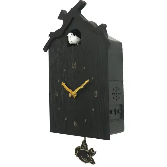 Horloge murale créative et élégante en forme de maison de coucou