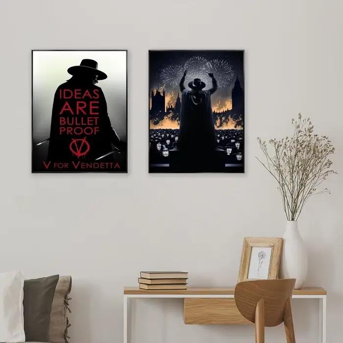 Impression d'affiche de film de V For Vendetta