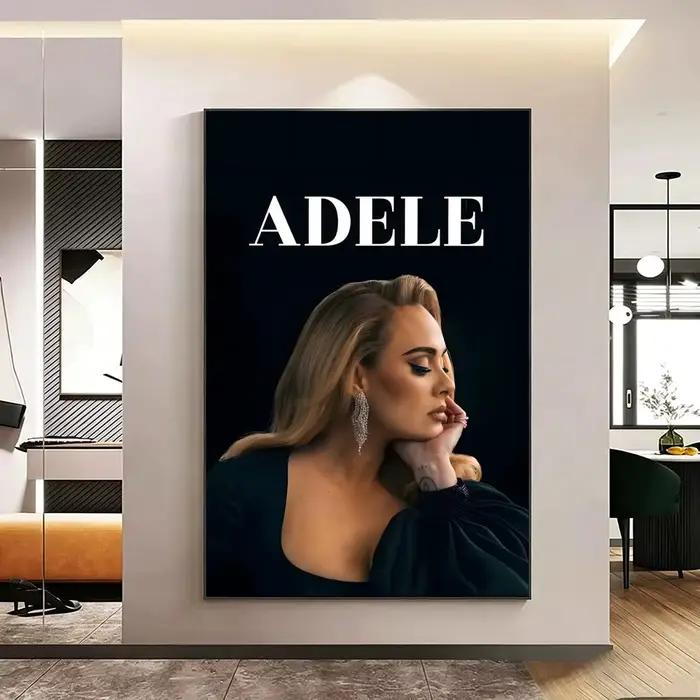 Affiche de la chanteuse Adele