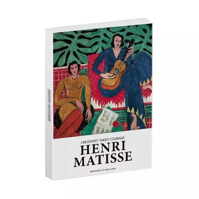 30 feuilles/ensemble série musée d'art artistes célèbres cartes postales anglaises enveloppes