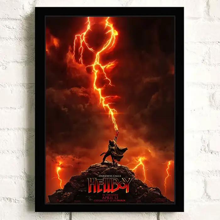 Affiches imprimées d'art mural de film TV Hellboy