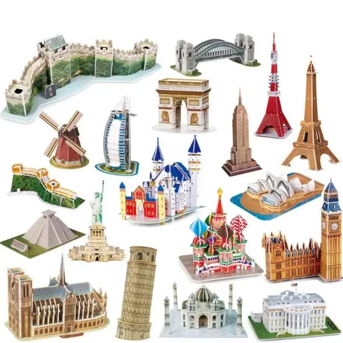 Puzzle Architectural 3D de renommée mondiale
