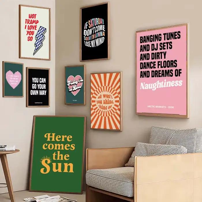 Affiche d'art Disco Pop