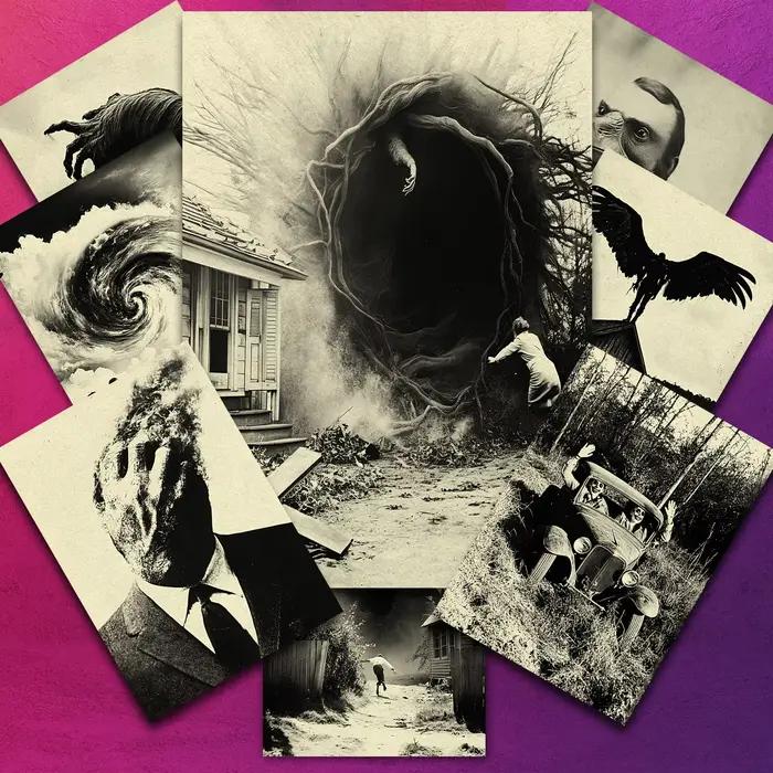 Ives Arre and Strange Photo Art Poster and Print