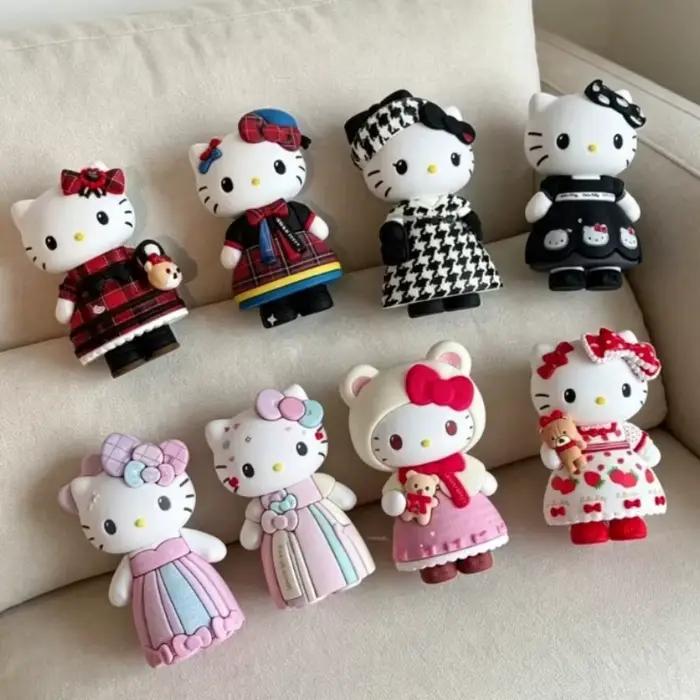 Figurine de collection Kawaii Chat Kt mignon