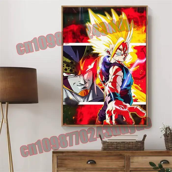 Affiche de peinture sur toile Dragon Ball Z