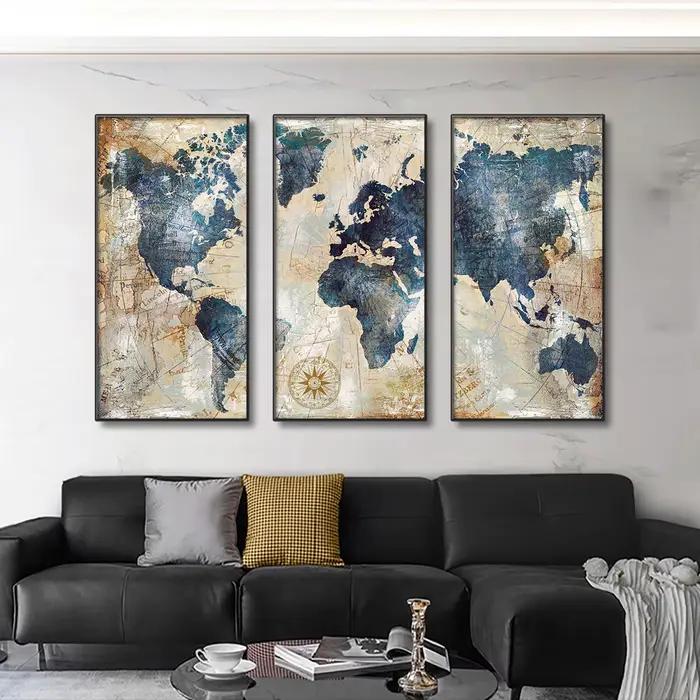 Toile d'art mural abstrait