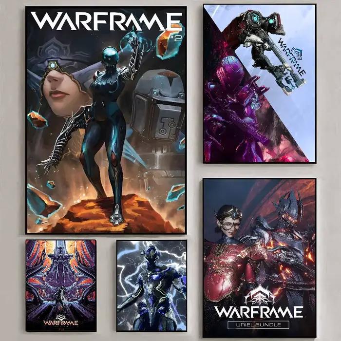 Affiche artistique W-WarframeS