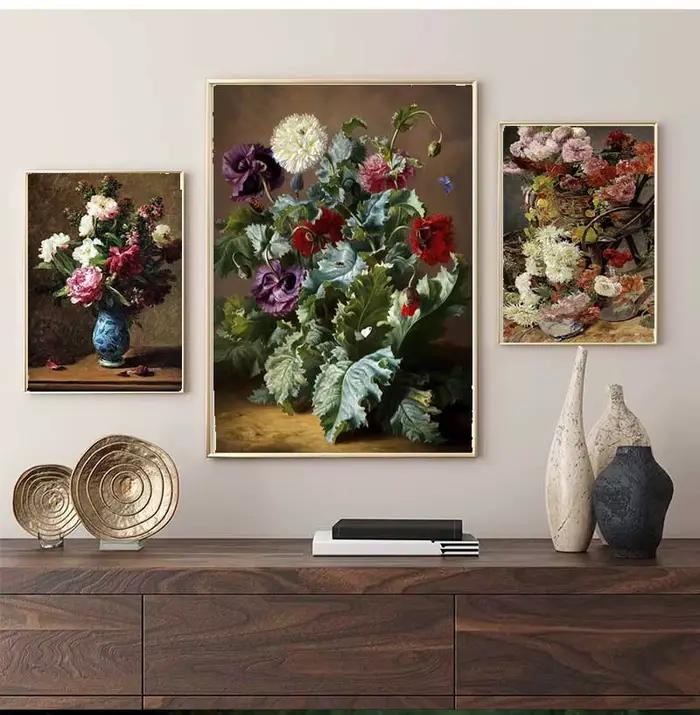Affiches et impressions sur toile de fleurs et de fruits