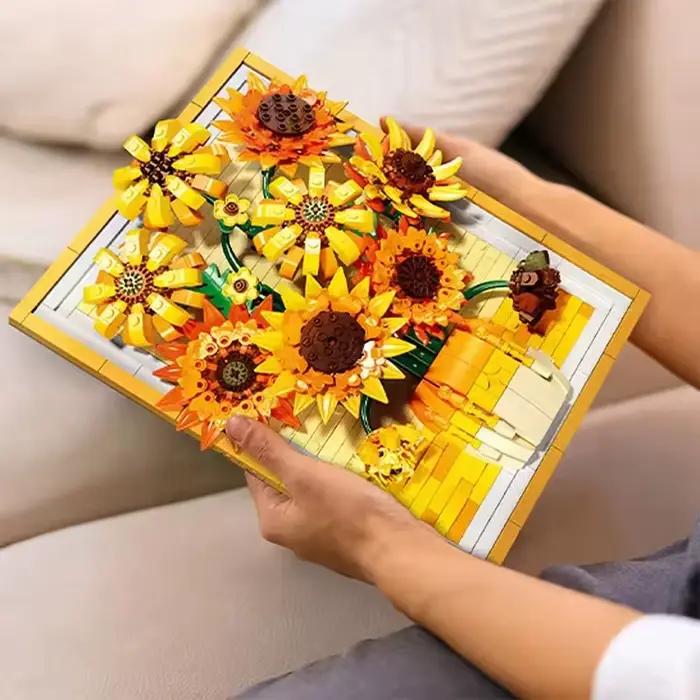 Bouquet de tournesols créatif Van Gogh