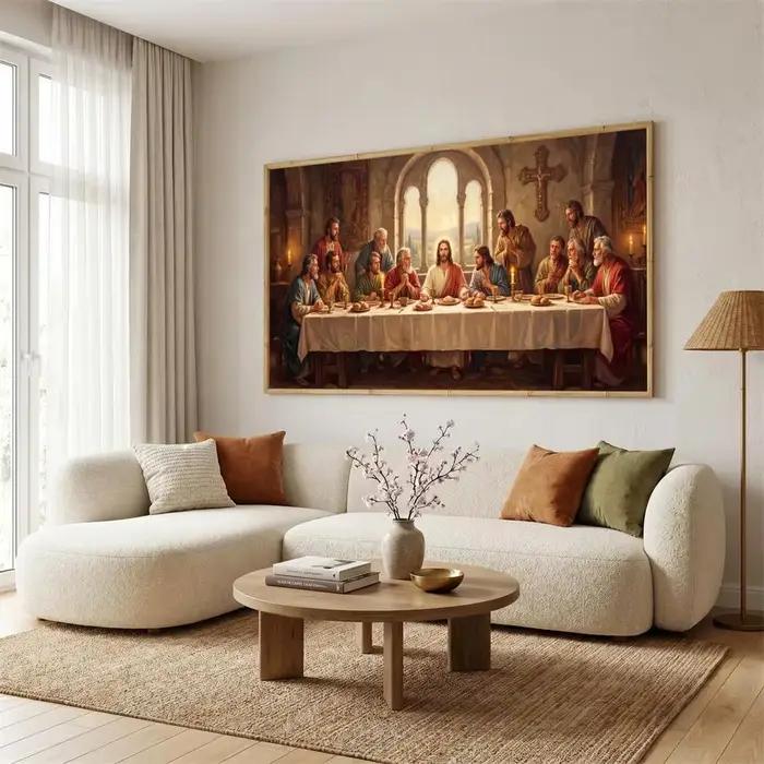 Tableau mural sur toile La Cène