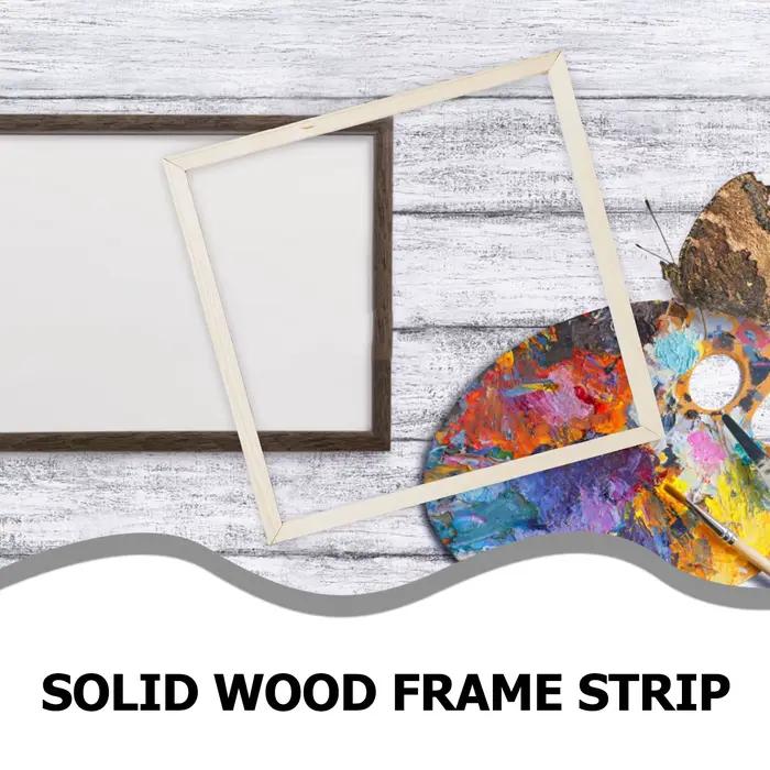 Cadre en bois massif premium 50x50cm