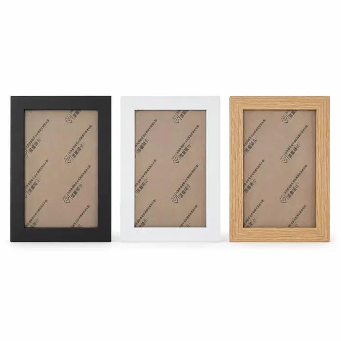 Cadre photo en bois de 6 pouces