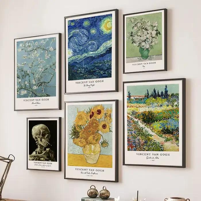 Affiches de peinture sur toile de Vincent Van Gogh