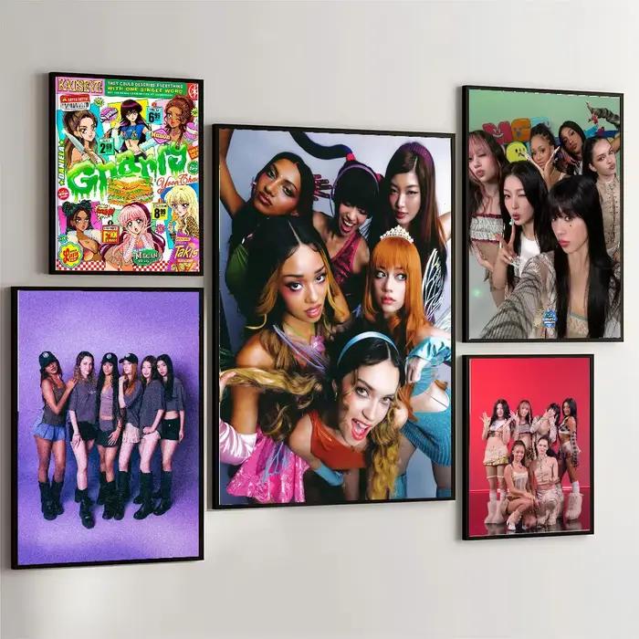 Affiche de groupe de musique chaud K-KATSEYE