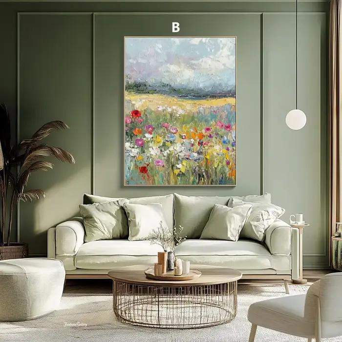 Peinture à l'huile de paysage originale