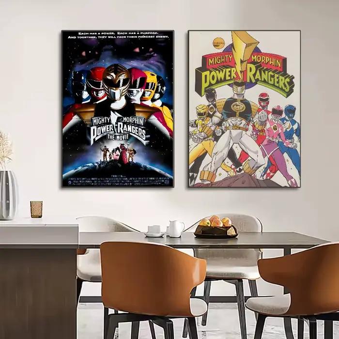 Affiche TV m-meighty Morphin Power Rangers