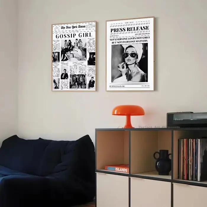 York-Affiche de Journal Imprimée sur Papier
