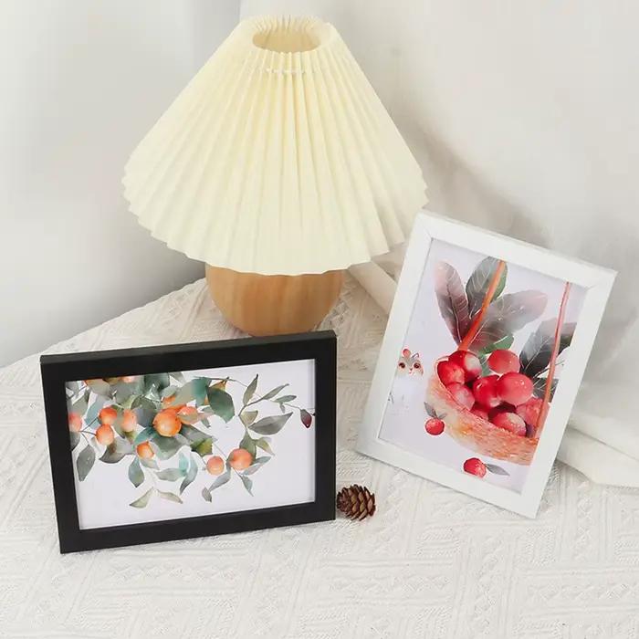 Petit cadre Photo en bois pour tenture murale