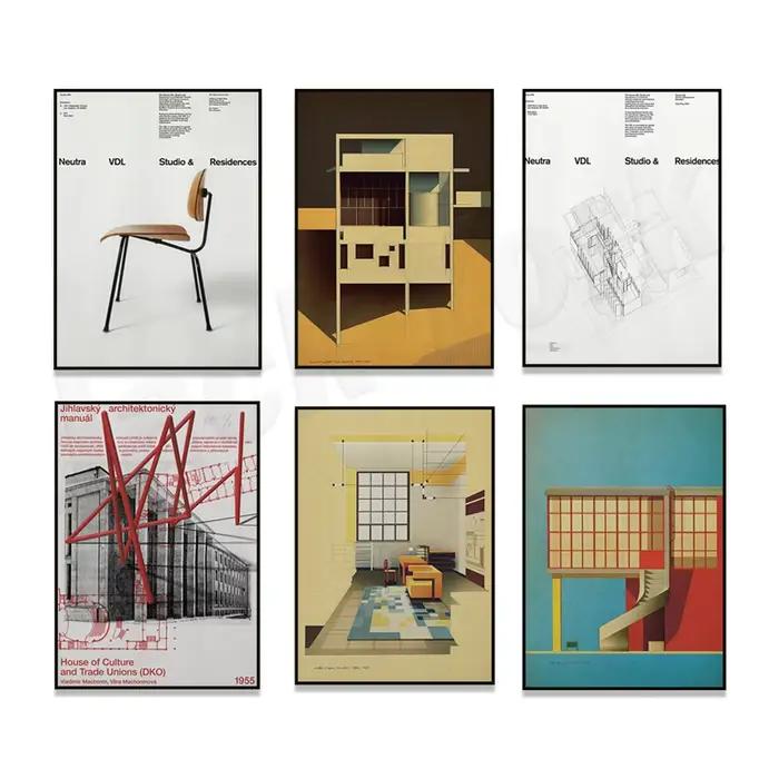 Affiche d'exposition Bauhaus