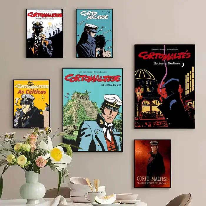 Affiche classique C-Corto MalteseS