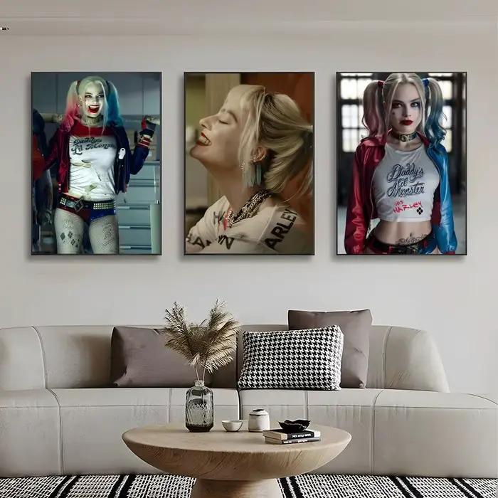 Affiche murale H-Harley Quinn