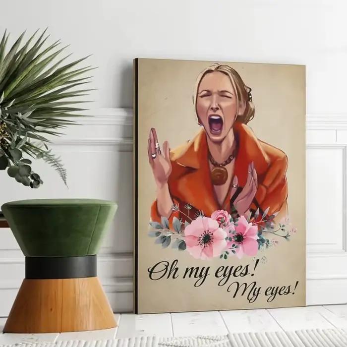 Phoebe Buffay "Oh My Eyes" drôle classique émission de télévision amis affiche toile peinture mur Art photos pour salon décor à la maison