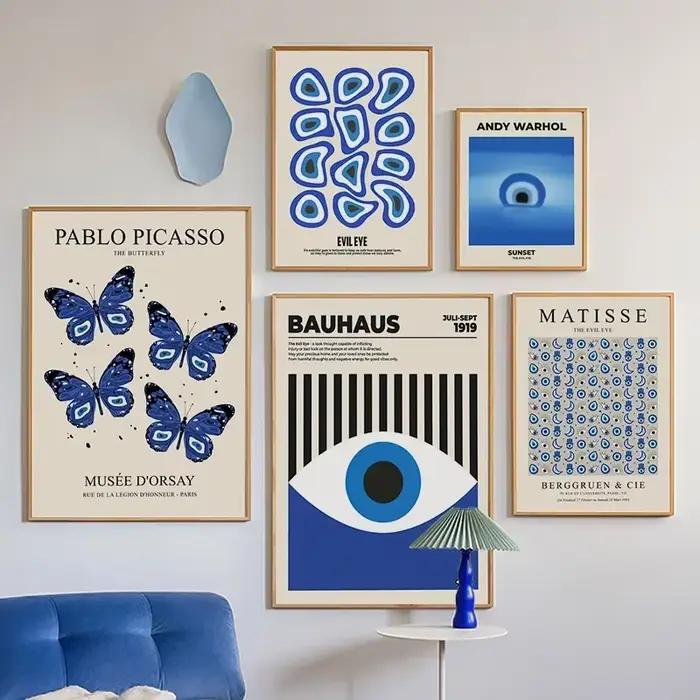 Art mural abstrait classique