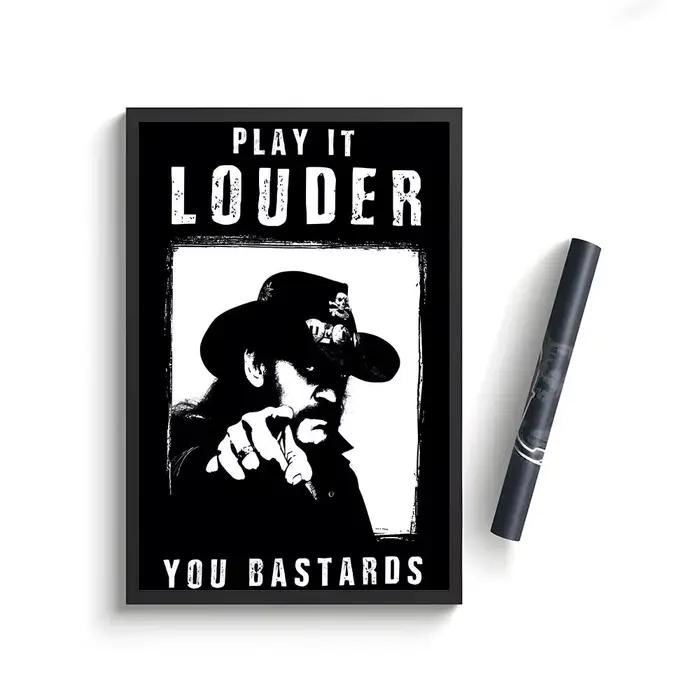 Affiche murale Singer L-Lemmy-Kilmister