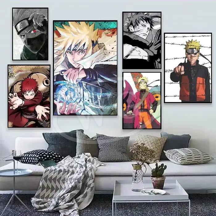NarAAPoster Anime Toile Peinture pour Décoration de Maison Moderne