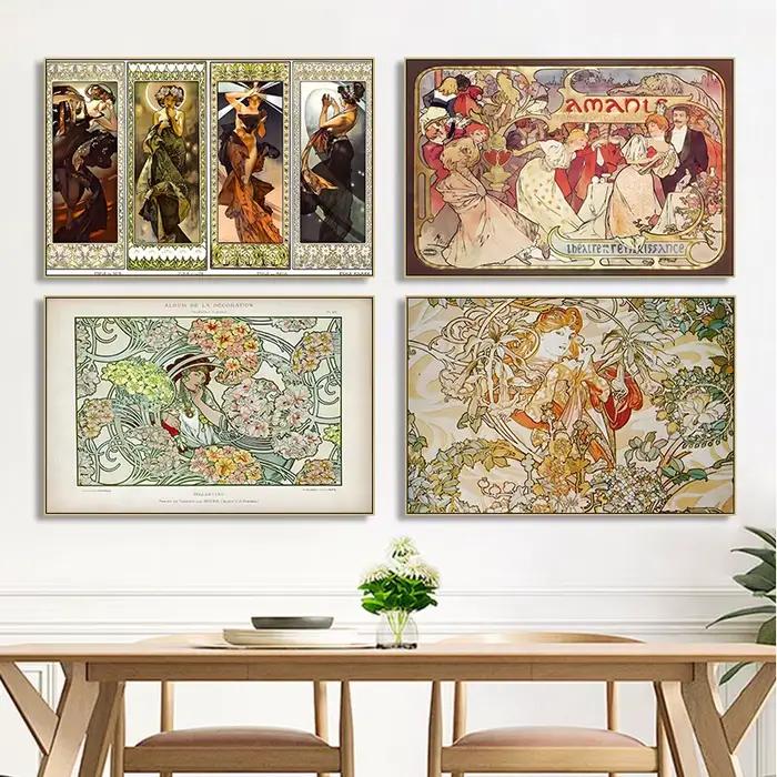 Affiche et impressions de l'artiste classique Alphonse Mucha
