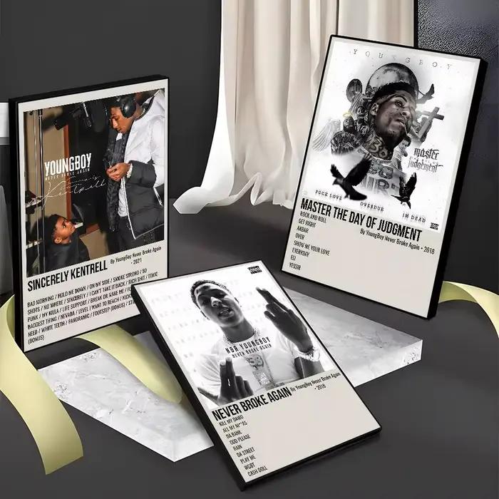 Y-YoungBoy – affiche d'art de rappeur