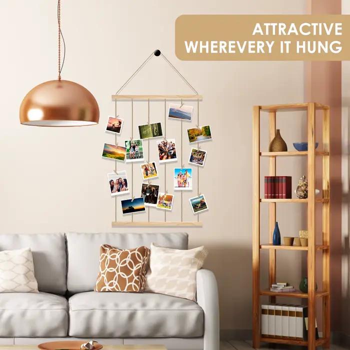 Support mural polyvalent pour affichage de photos