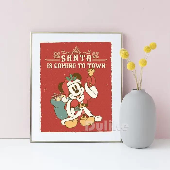 Christmas Print Canvas Poster