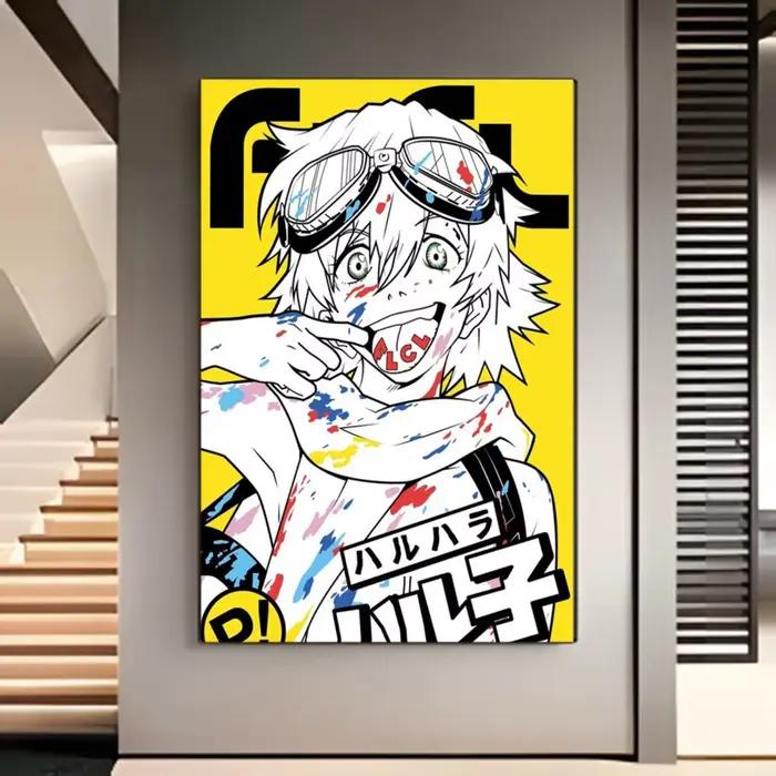 Affiche d'anime Flcl, affiche fantaisie