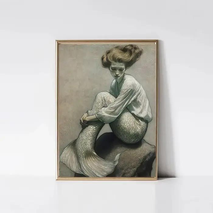Merman – affiche de sirène masculine