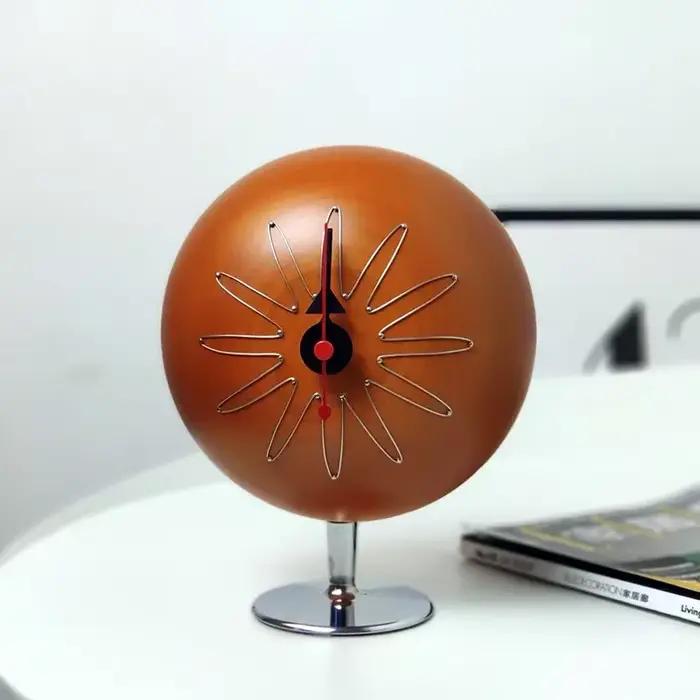 Accessoires de luxe horloges de Table décoration nordique salon horloge de bureau silencieuse Design minimaliste décor à la maison Cloches