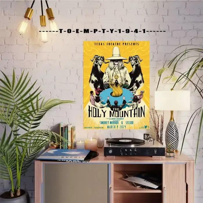 He Holy Mountain – affiche de Film Vintage, couverture de Film imprimée, peinture sur toile d'art mural de la saint montagne, décor de salle de maison de cinéma, 1973
