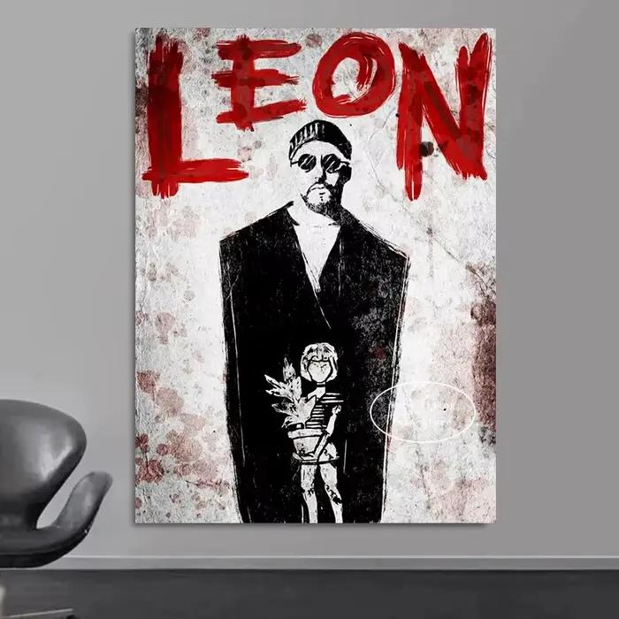 Affiches de film Leon imprimées célèbres