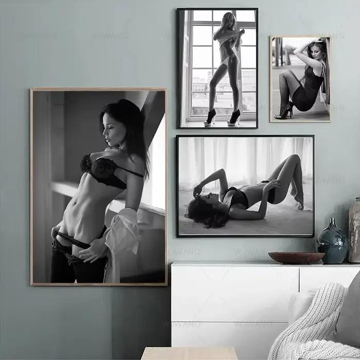 Art mural sexy, impressions de femmes nues