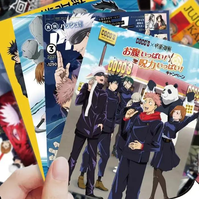 10/30/60 autocollants Jujutsu Kaisen