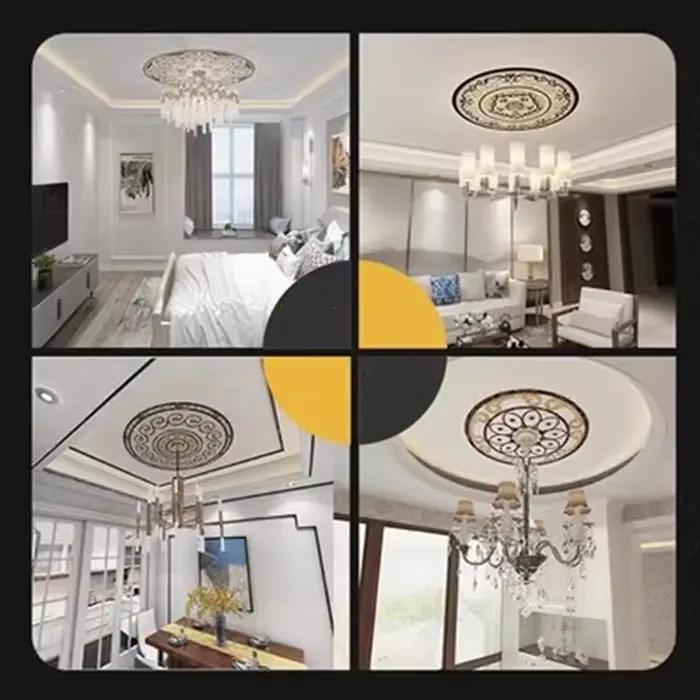 Autocollants décoratifs créatifs pour plafond et parquet